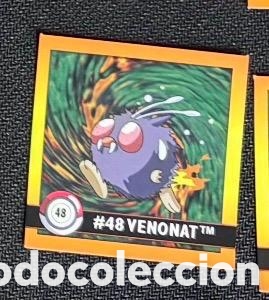 Coleccionismo Cromos antiguos: 48 VENONAT CROMO POKEMON ARTBOX 1999