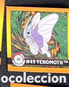 Coleccionismo Cromos antiguos: 49 VENOMOTH CROMO POKEMON ARTBOX 1999