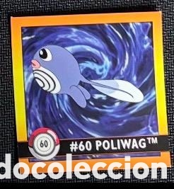 Coleccionismo Cromos antiguos: 60 POLIWAG CROMO POKEMON ARTBOX 1999