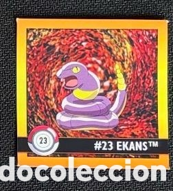 Coleccionismo Cromos antiguos: 23 EKANS CROMO POKEMON ARTBOX 1999