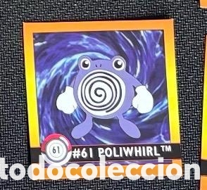 Coleccionismo Cromos antiguos: 61 POLIWHIRL CROMO POKEMON ARTBOX 1999