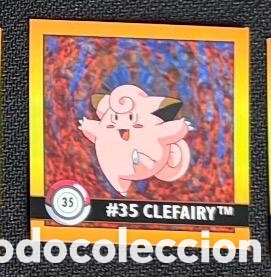 Coleccionismo Cromos antiguos: 35 CLEFAIRY CROMO POKEMON ARTBOX 1999