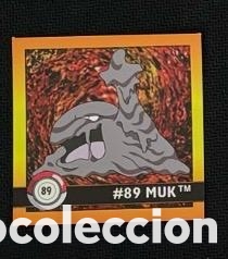 Coleccionismo Cromos antiguos: 89 MUK CROMO POKEMON ARTBOX 1999