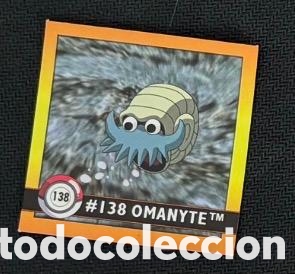 Coleccionismo Cromos antiguos: 138 OMANYTE CROMO POKEMON ARTBOX 1999