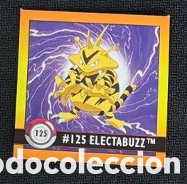 Coleccionismo Cromos antiguos: 125 ELECTABUZZ CROMO POKEMON ARTBOX 1999