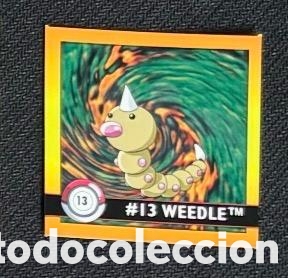 Coleccionismo Cromos antiguos: 13 WEEDLE CROMO POKEMON ARTBOX 1999