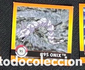 Coleccionismo Cromos antiguos: 95 ONIX CROMO POKEMON ARTBOX 1999
