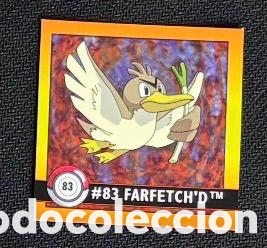 Coleccionismo Cromos antiguos: 83 FARFETCH CROMO POKEMON ARTBOX 1999