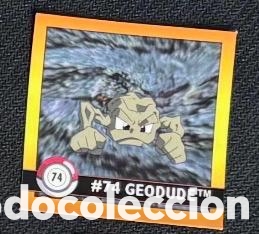 Coleccionismo Cromos antiguos: 74 GEODUDE CROMO POKEMON ARTBOX 1999