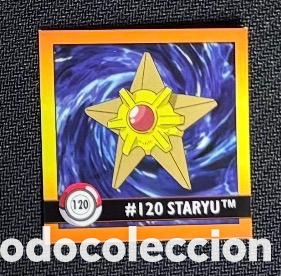 Coleccionismo Cromos antiguos: 120 STARYU CROMO POKEMON ARTBOX 1999