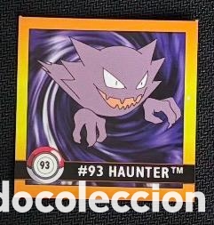 Coleccionismo Cromos antiguos: 93 HAUNTER CROMO POKEMON ARTBOX 1999