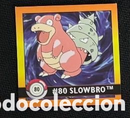 Coleccionismo Cromos antiguos: 80 SLOWBRO CROMO POKEMON ARTBOX 1999