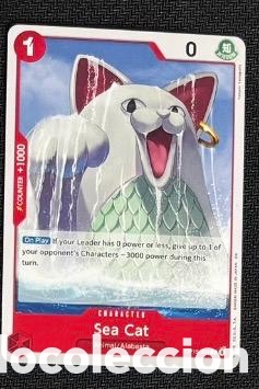 Coleccionismo Cromos antiguos: Carta One Piece TCG SEA CAT