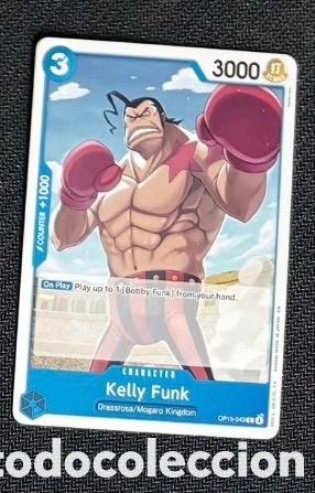 Coleccionismo Cromos antiguos: Carta One Piece TCG KELLY FUNK