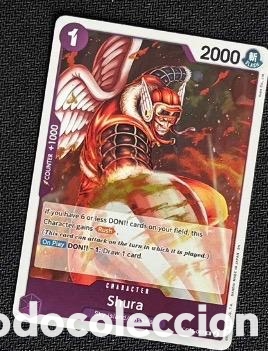 Coleccionismo Cromos antiguos: Carta One Piece TCG SHURA