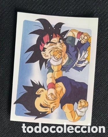 Coleccionismo Cromos antiguos: GOKU VEGETA CROMO STICKERS PEGATELAS DRAGON BALL Z 1996 BOOMER