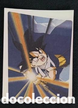Coleccionismo Cromos antiguos: GOKU CROMO STICKERS PEGATELAS DRAGON BALL Z 1996 BOOMER