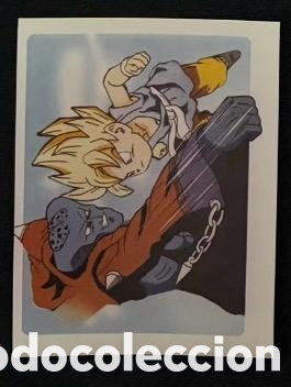 Coleccionismo Cromos antiguos: SON GOKU CROMO STICKERS PEGATELAS DRAGON BALL Z 1996 BOOMER