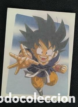 Coleccionismo Cromos antiguos: GOKU CROMO STICKERS PEGATELAS DRAGON BALL Z 1996 BOOMER