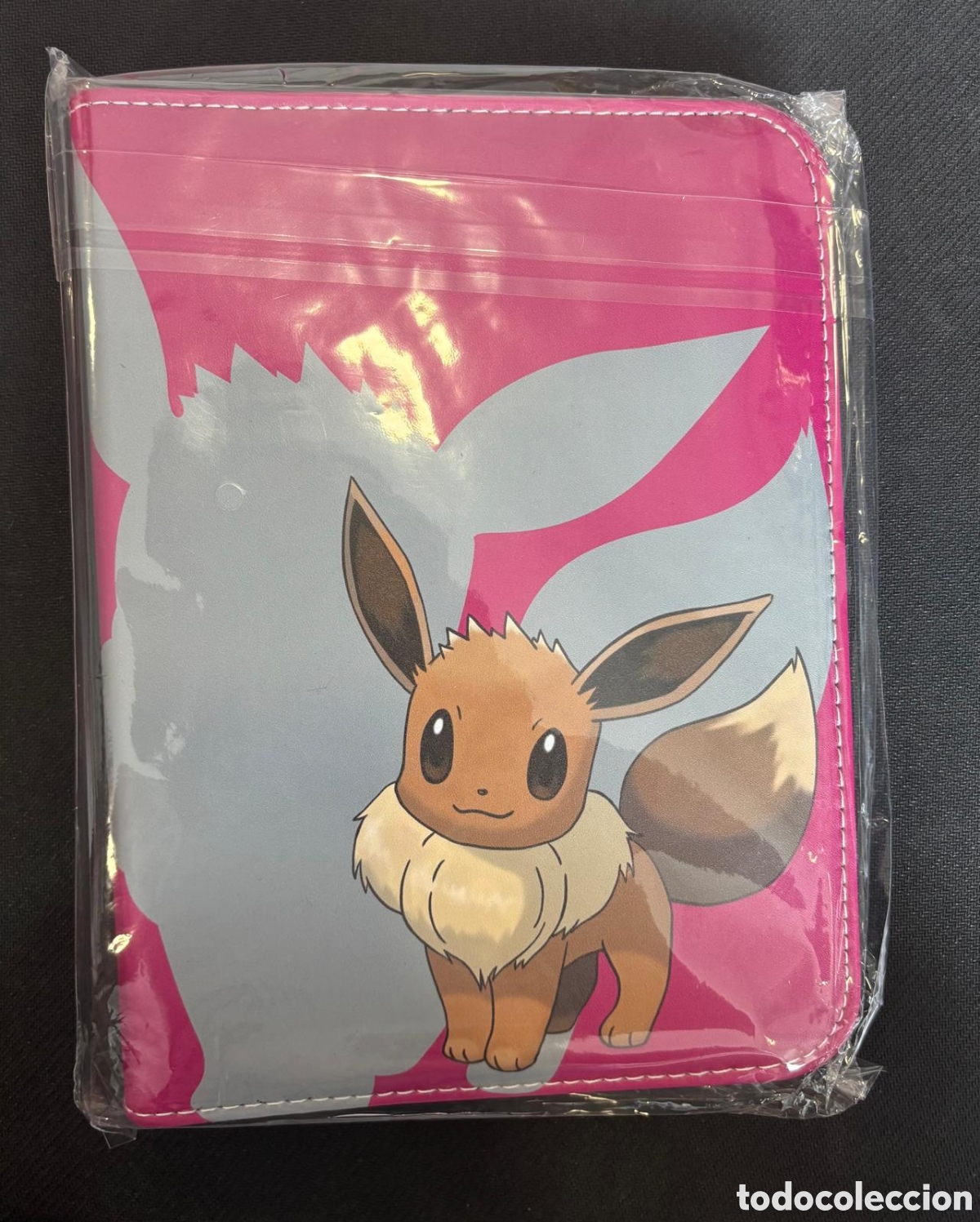 Coleccionismo Cromos antiguos: &Aacute;lbum Pok&eacute;mon Eevee Rosa para cartas TCG