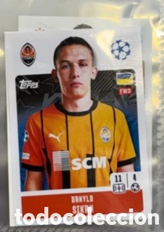Coleccionismo Cromos antiguos: Sikan Shakhtar Champions League Topps 2024 2025 Cromo carta
