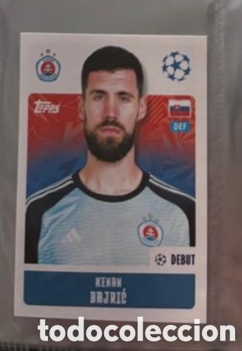 Coleccionismo Cromos antiguos: Bajric Salvia Champions League Topps 2024 2025 Cromo carta