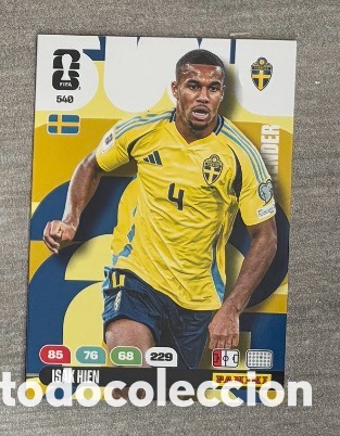 Coleccionismo Cromos antiguos: 540 Isak Suecia Carta Mundial Panini Adrenalyn XL FIFA World Cup 2026