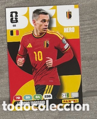 Coleccionismo Cromos antiguos: 68 Trossard B&eacute;lgica Panini Adrenalyn XL FIFA World Cup 2026