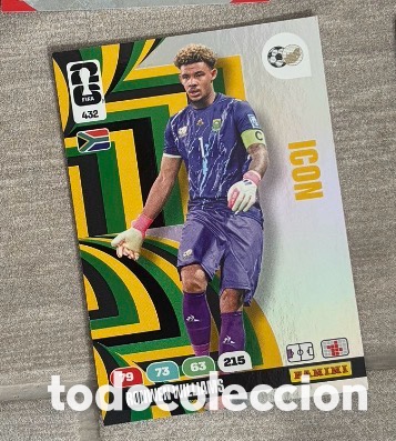 Coleccionismo Cromos antiguos: 432 ICON RONWEN WILLIAMS SUD&Aacute;FRICA Panini Adrenalyn XL FIFA World Cup 2026