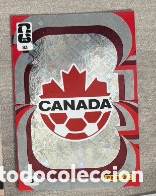Coleccionismo Cromos antiguos: 83 Escudo Canad&aacute; Panini Adrenalyn XL FIFA World Cup 2026