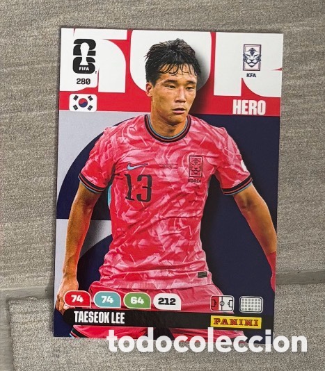 Coleccionismo Cromos antiguos: 280 Lee Korea Panini Adrenalyn XL FIFA World Cup 2026