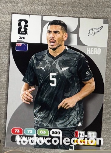 Coleccionismo Cromos antiguos: 326 Boxall Nueva Zelanda Panini Adrenalyn XL FIFA World Cup 2026