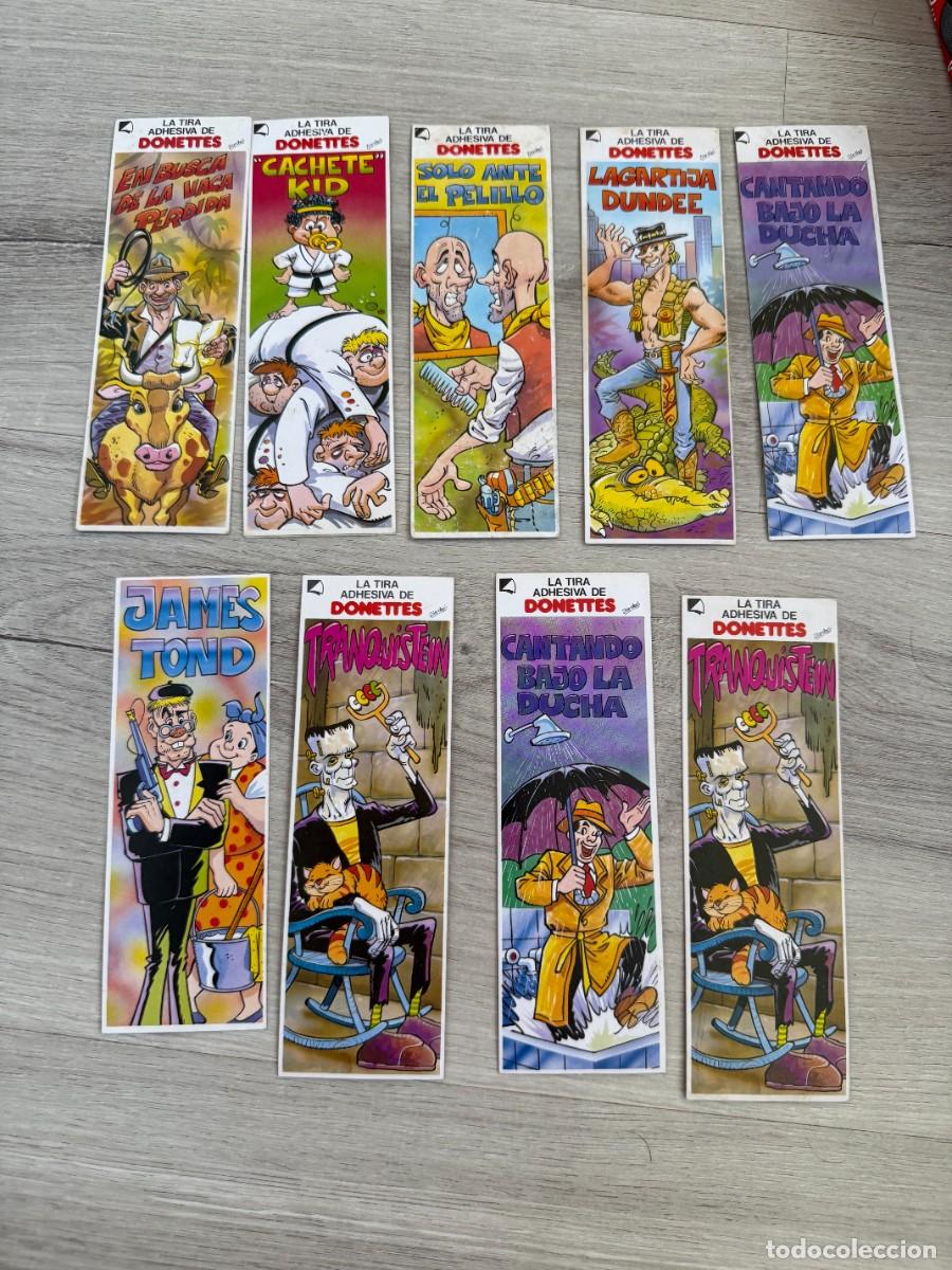 Coleccionismo Cromos antiguos: La tira adhesiva de Donettes - 9 de Parodias de cine