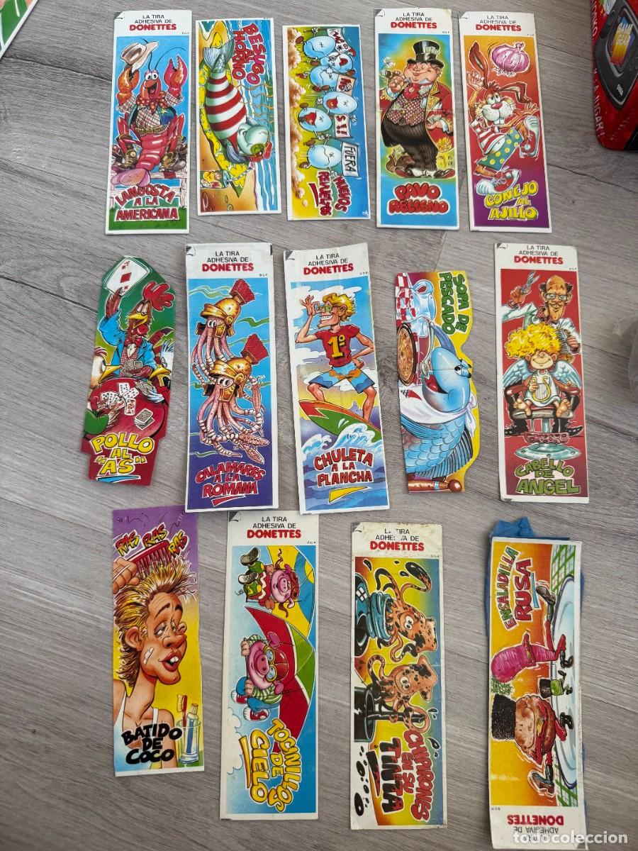 Coleccionismo Cromos antiguos: La tira adhesiva de Donettes - La loca cocina - colecci&oacute;n avanzada