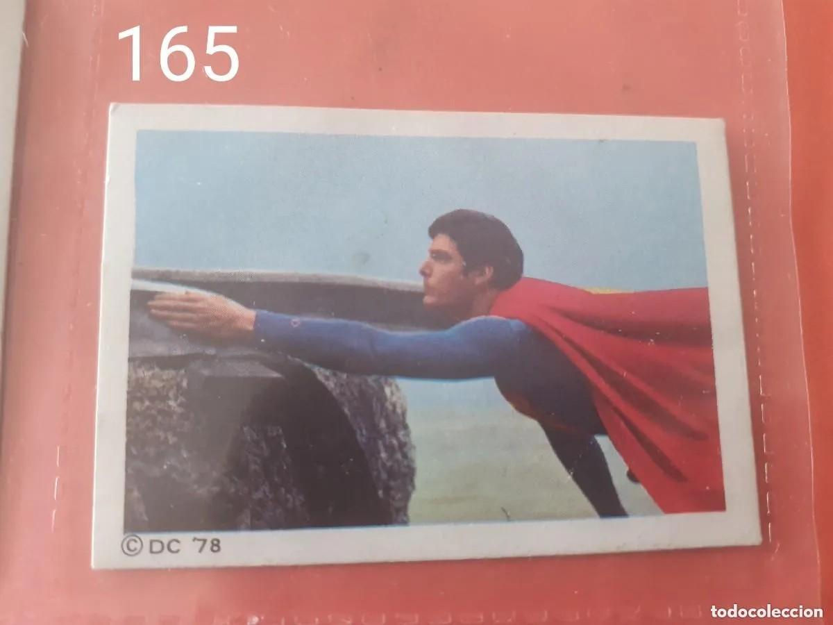 Coleccionismo Cromos antiguos: Cromo n.165 SUPERMAN - the movie - sin pegar