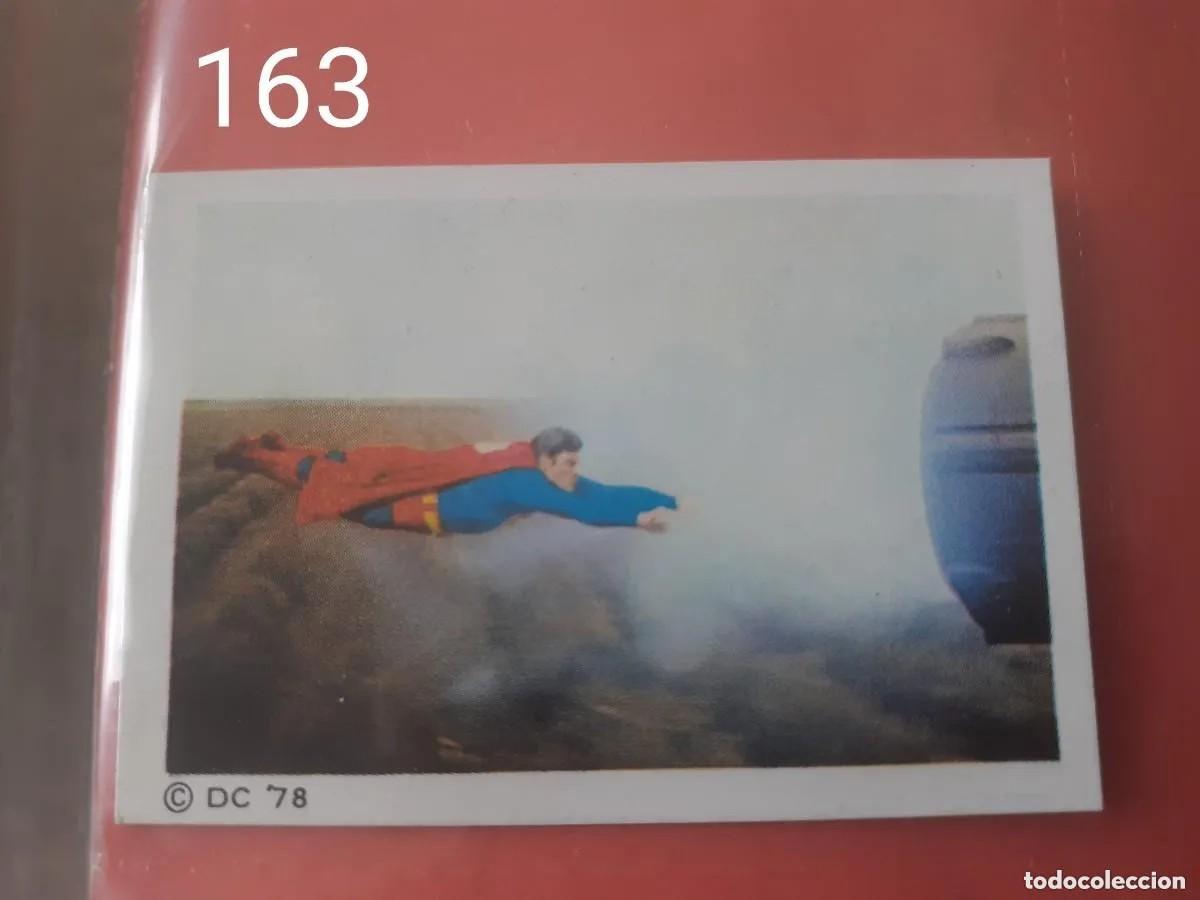 Coleccionismo Cromos antiguos: Cromo n.163 SUPERMAN - the movie - sin pegar