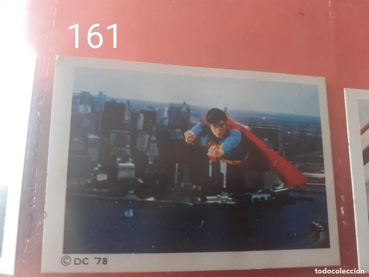 Coleccionismo Cromos antiguos: Cromo n.161 SUPERMAN - the movie - sin pegar