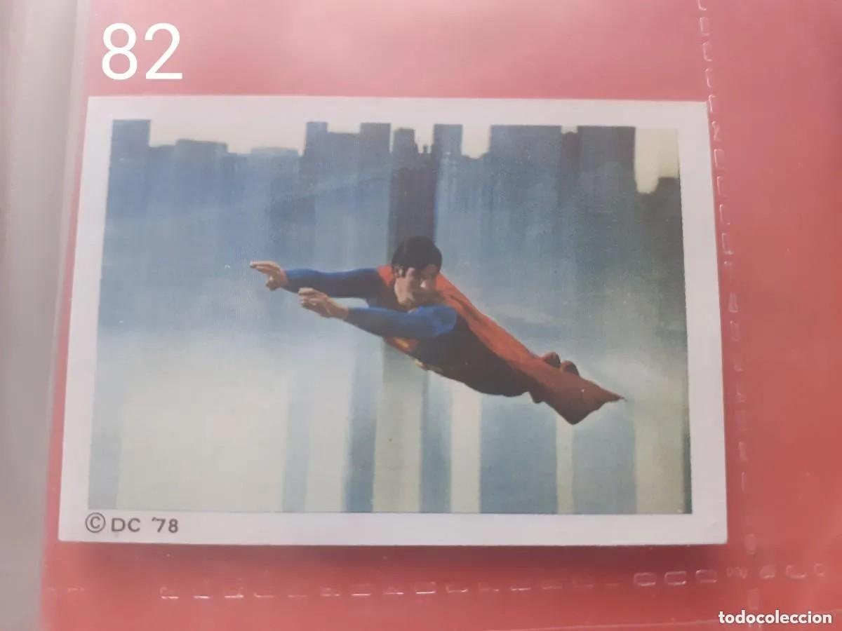 Coleccionismo Cromos antiguos: Cromo n.82 SUPERMAN - the movie - sin pegar