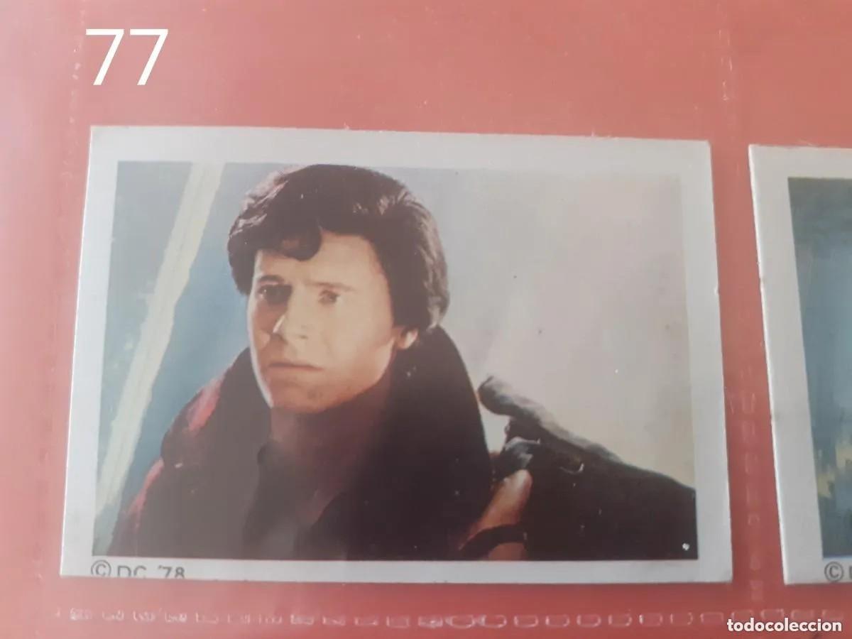 Coleccionismo Cromos antiguos: Cromo n.77 SUPERMAN - the movie - sin pegar