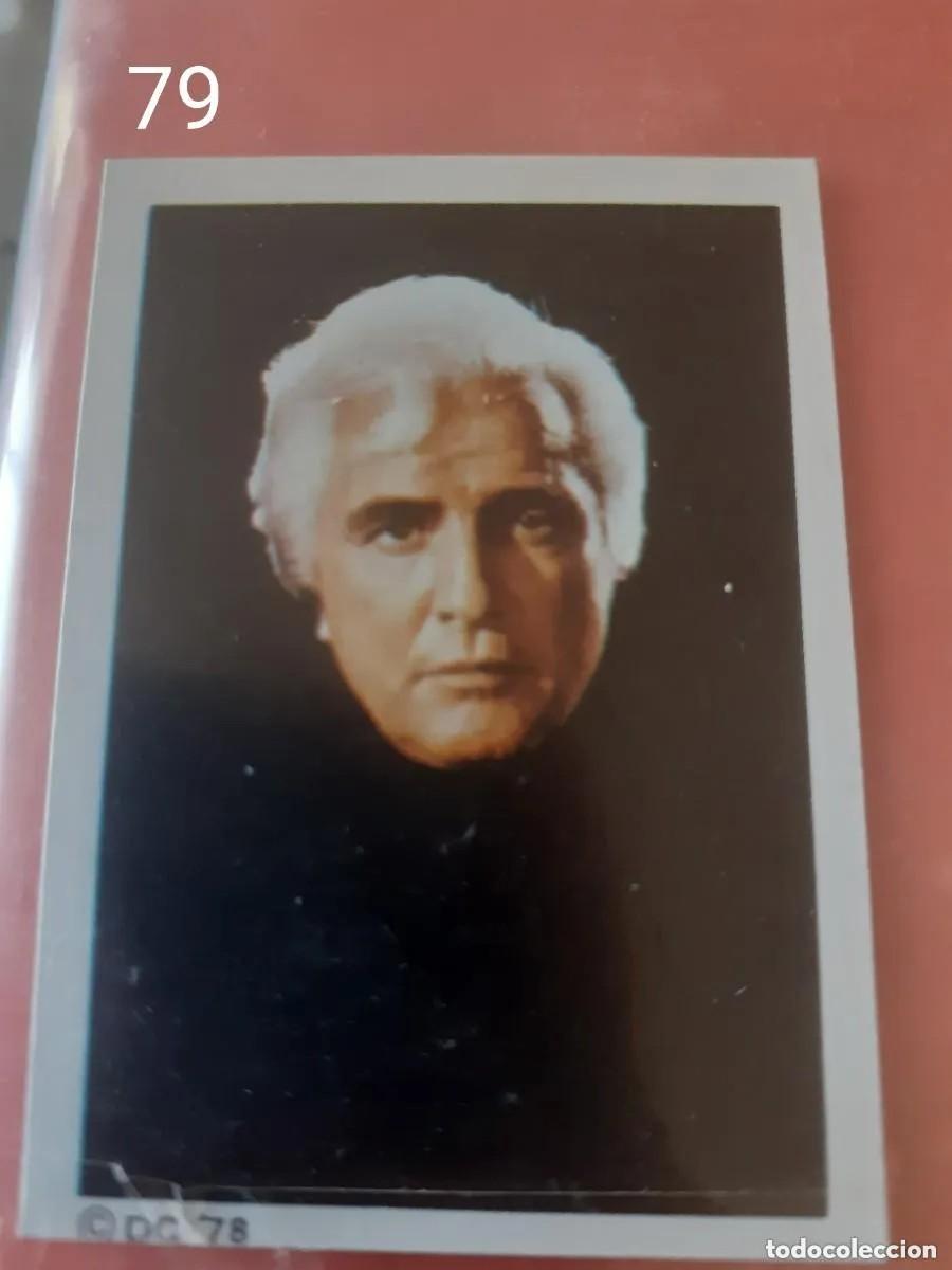 Coleccionismo Cromos antiguos: Cromo n.79 SUPERMAN - the movie - sin pegar
