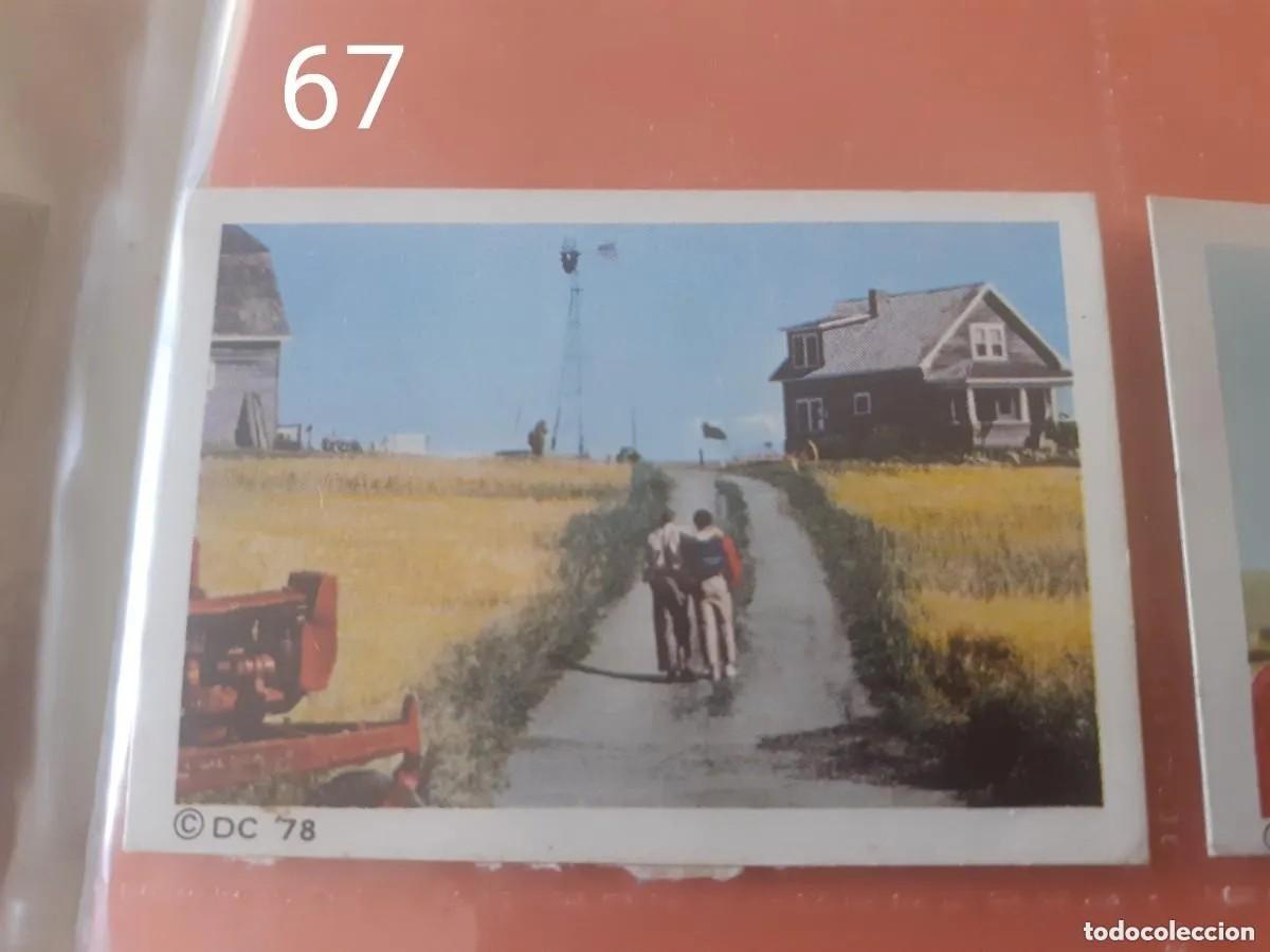 Coleccionismo Cromos antiguos: Cromo n.67 SUPERMAN - the movie - sin pegar