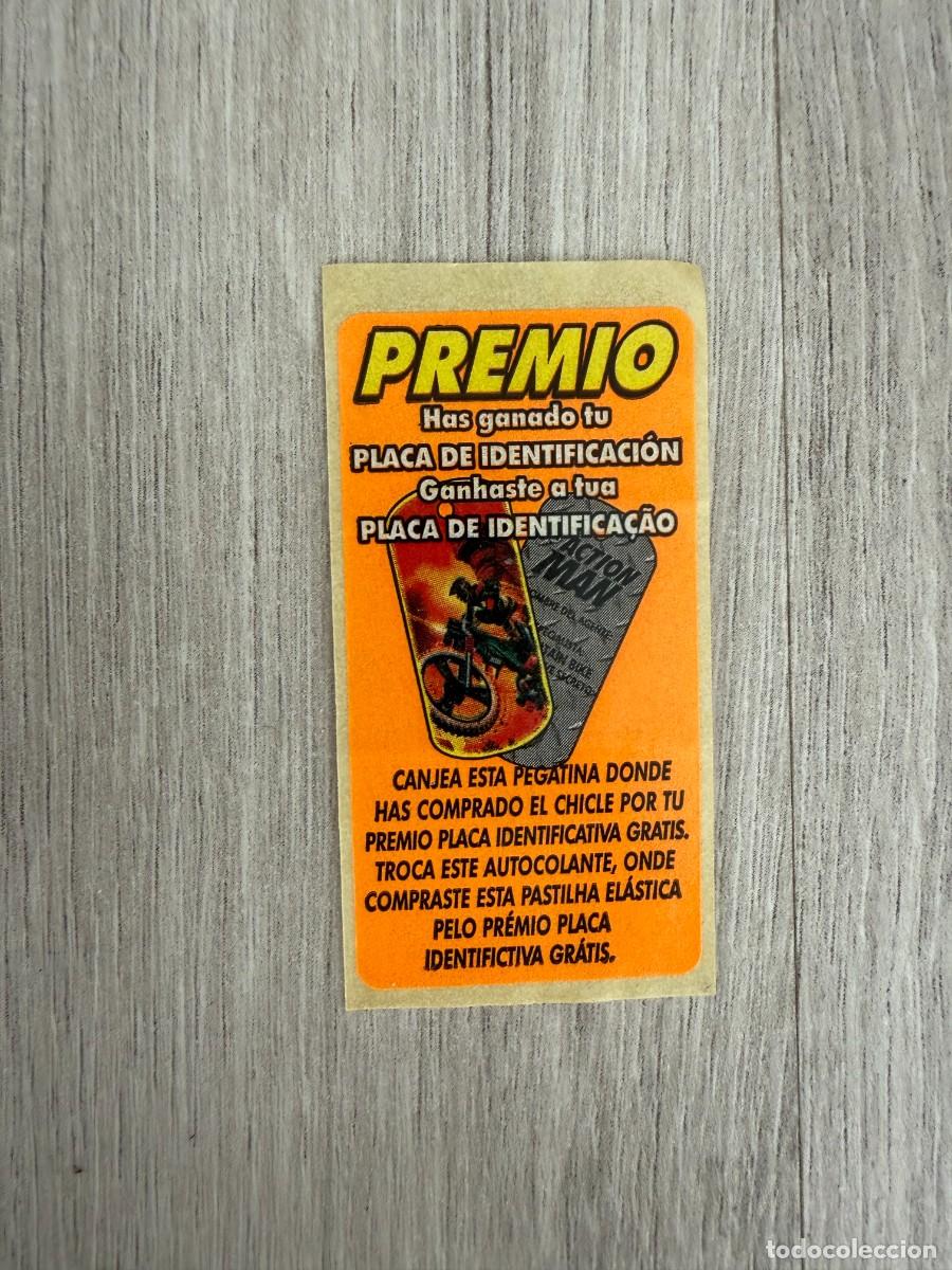 Coleccionismo Cromos antiguos: Cromo premio chicle Action Man de Vidal