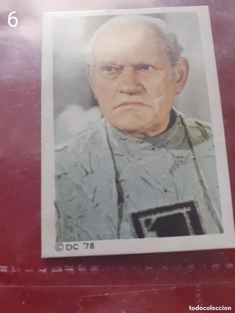Coleccionismo Cromos antiguos: Cromo n.6 SUPERMAN - the movie - sin pegar