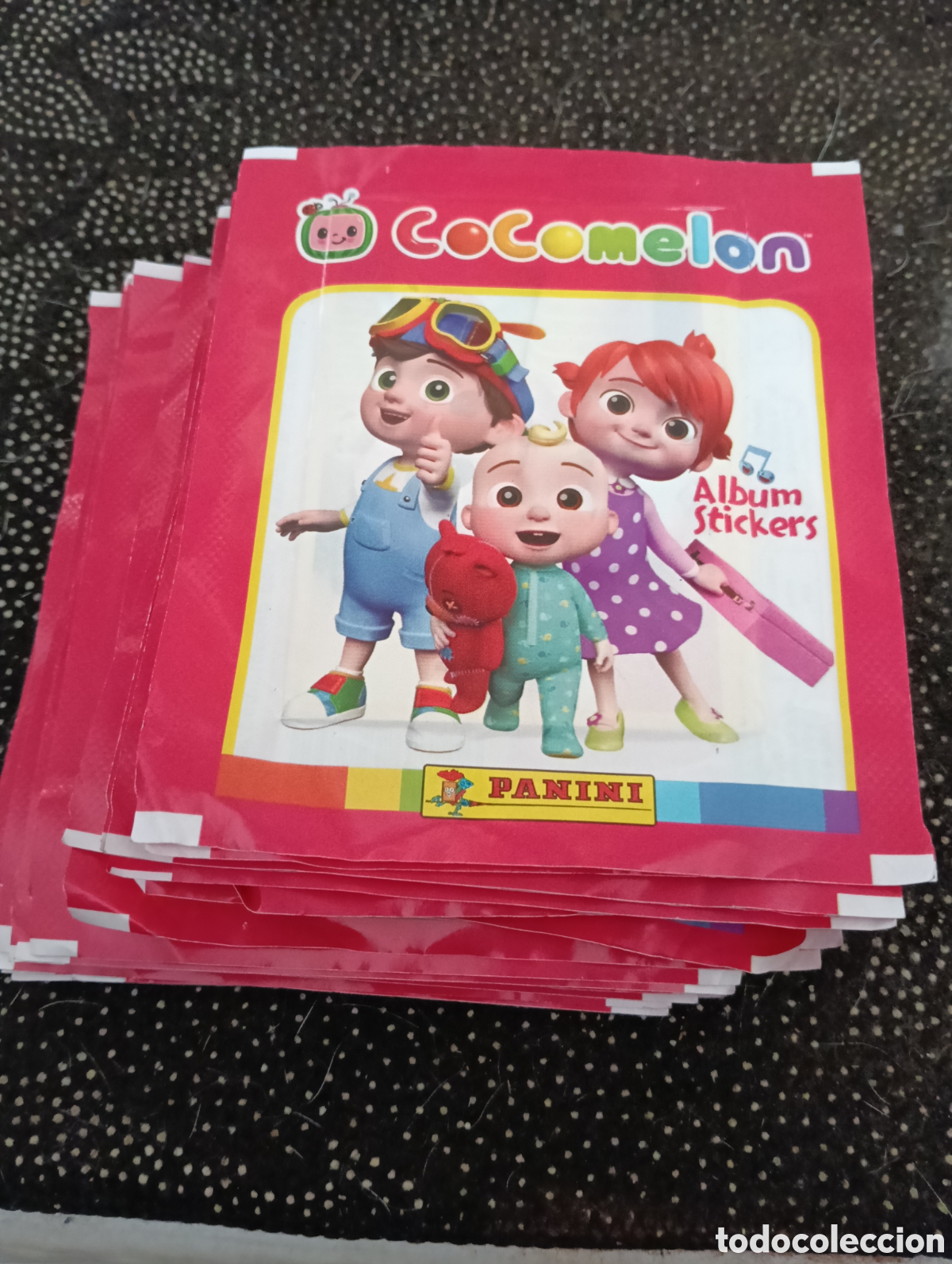 Coleccionismo Cromos antiguos: 23 SOBRE DE CROMOS SIN ABRIR DE COCOMELON DE PANINI