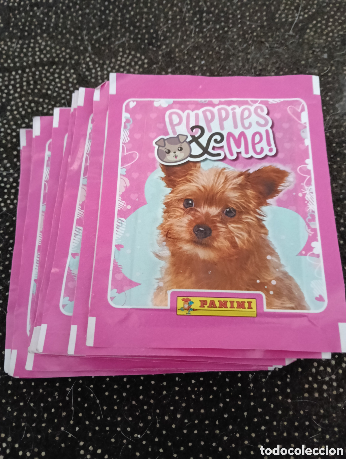 Coleccionismo Cromos antiguos: Lote de 17 sobres PUPPIES & ME! de Panini