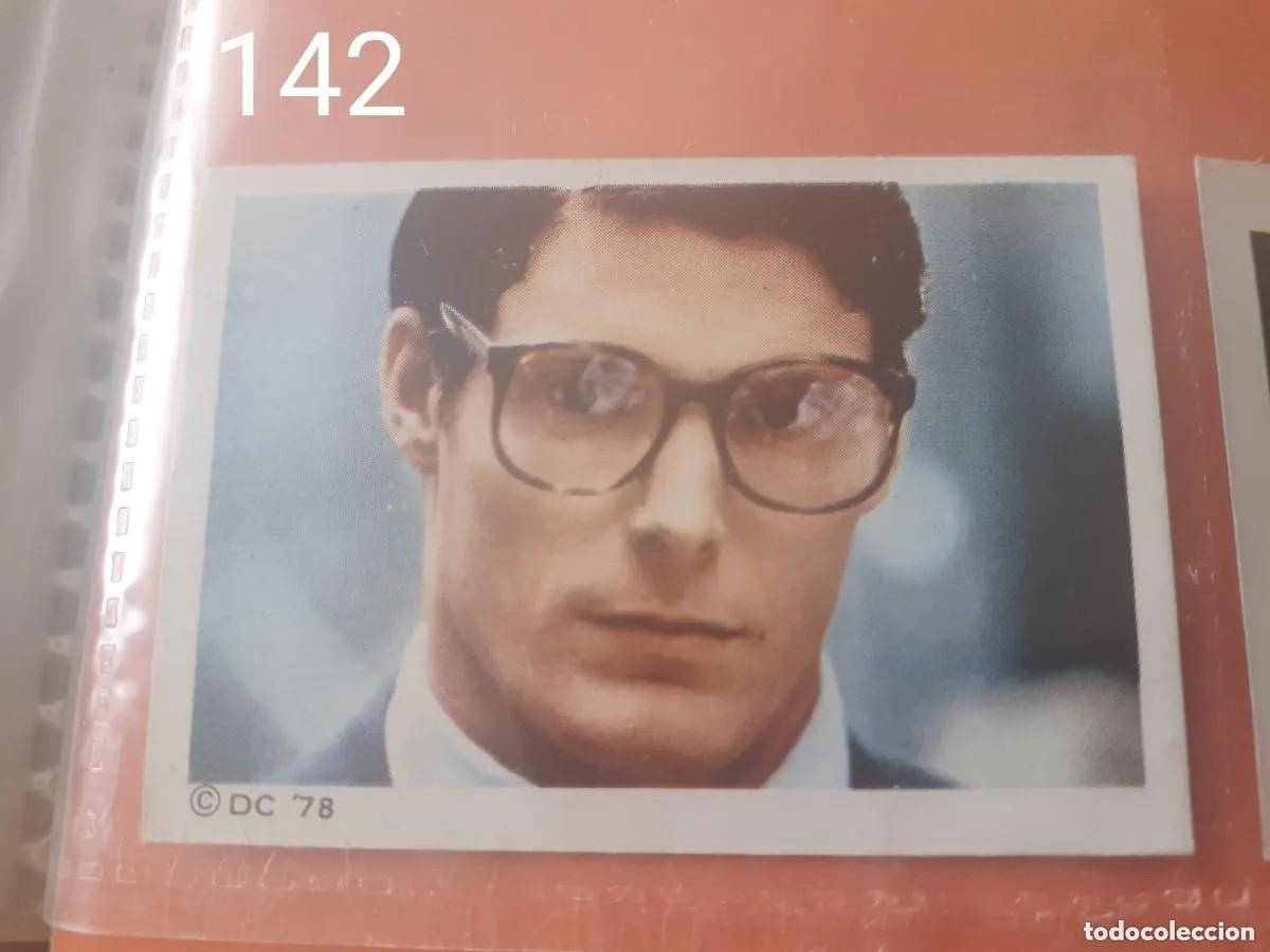 Colecionismo Cromos antigos: Cromo n.142 SUPERMAN - the movie - sin pegar