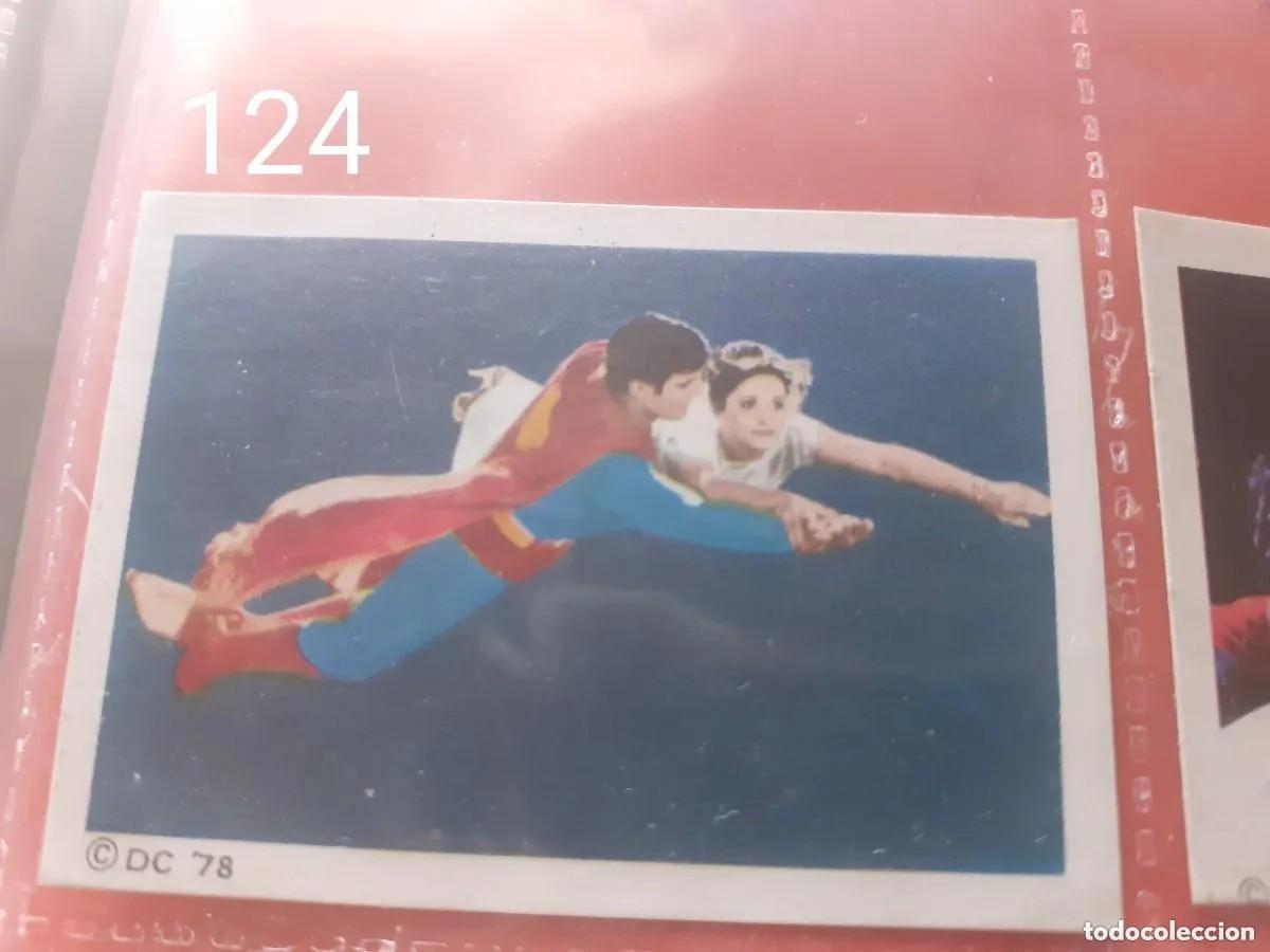 Coleccionismo Cromos antiguos: Cromo n.124 SUPERMAN - the movie - sin pegar