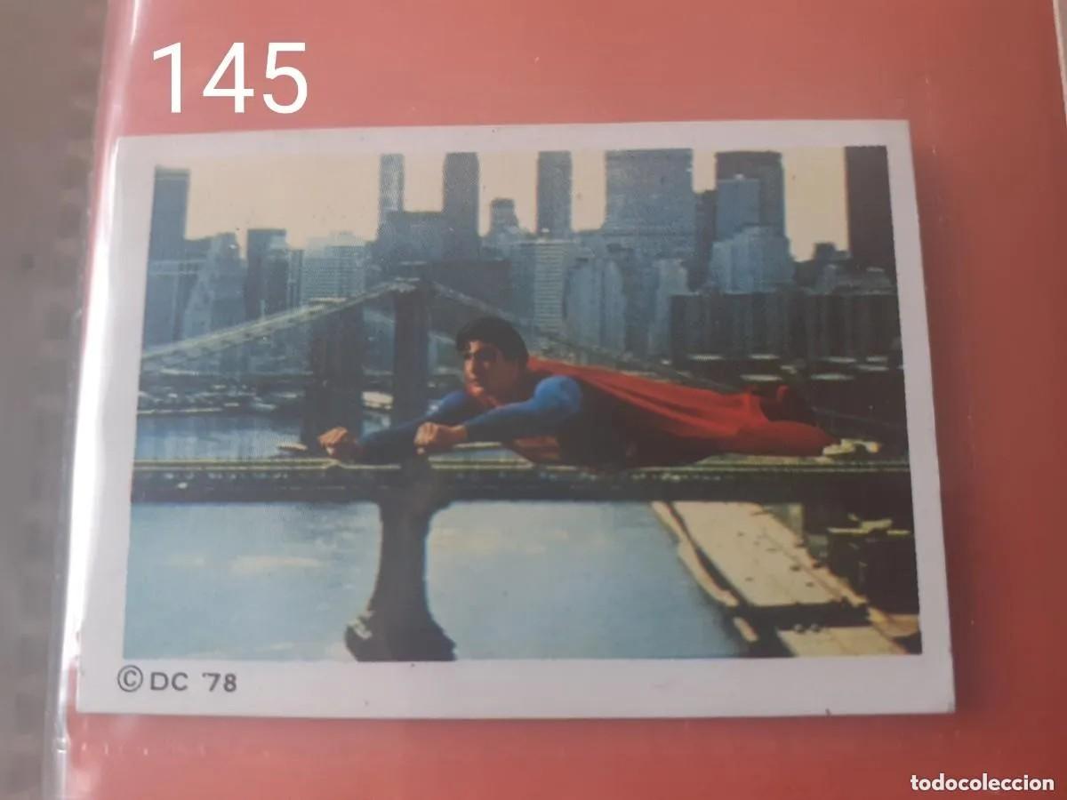 Coleccionismo Cromos antiguos: Cromo n.145 SUPERMAN - the movie - sin pegar