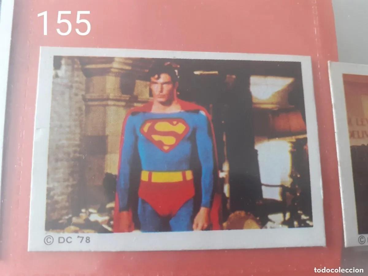 Coleccionismo Cromos antiguos: Cromo n.155 SUPERMAN - the movie - sin pegar