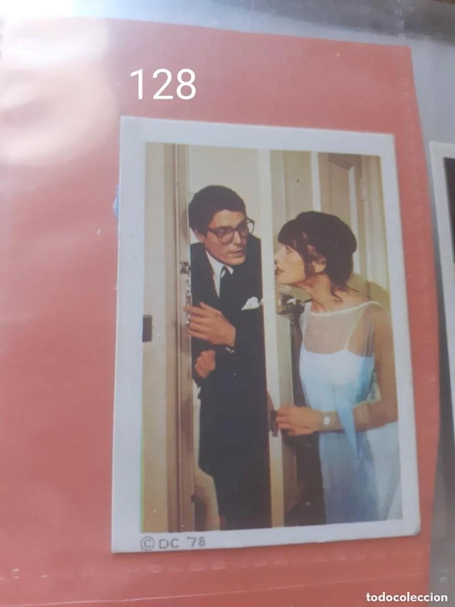 Coleccionismo Cromos antiguos: Cromo n.128 SUPERMAN - the movie - sin pegar